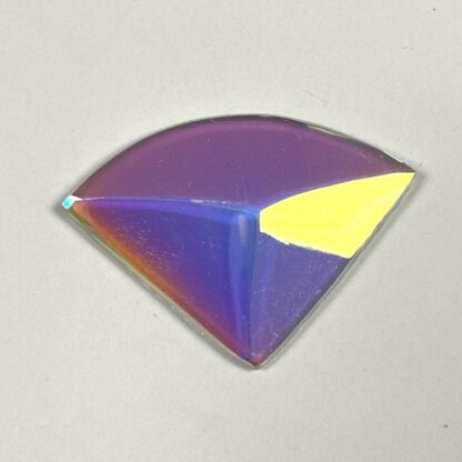 A Dichroic Quarter Round Bevel Glass 1" x 1" DQ111 - Image 2