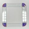 A Dichroic Quarter Round Bevel Glass 1" x 1" DQ111 - Image 4