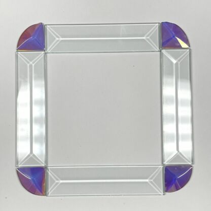 A Dichroic Quarter Round Bevel Glass 1" x 1" DQ111 - Image 4
