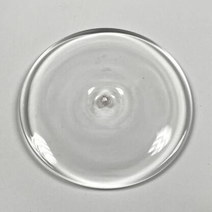 Rondel Handblown Glass4" Clear RB4405 - Image 2
