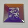 A Dichroic Square Bevel Glass 1 1/2" x 1 1/2" Glue Chip SF150 - Image 3