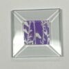 A Dichroic Square Bevel Glass 1 1/2" x 1 1/2" Glue Chip SP160 - Image 2