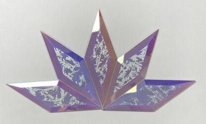 A Dichroic Diamond Bevel Glass 2" x 6" Glue Chip DF190 - Image 3