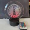 Etched Harley Live to Ride 6" Motorcycle Glass Bevel - Image 4
