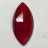 Red 20mm x 42mm Pointed Faceted Jewel #399-10 - Image 2