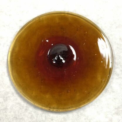 Rondel Blenko Handblown Glass 3 3/4" Amber/Orange BL100 - Image 3