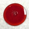 Rondel Blenko Handblown Glass  3 1/2" Red BL102 - Image 2