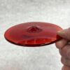 Rondel Blenko Handblown Glass  3 1/2" Red BL102 - Image 4
