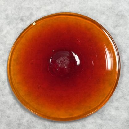Rondel Blenko Handblown Glass 3 1/2" Orange BL103 - Image 4