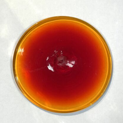Rondel Blenko Handblown Glass 3 3/4" Orange BL110 - Image 4