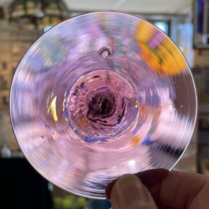 Rondel Blenko Handblown Glassl 3 3/8" Amy BL320 - Image 2
