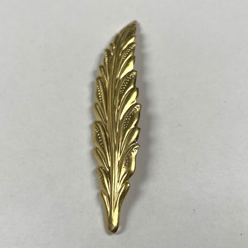 Brass 3-D Leaf #BL337