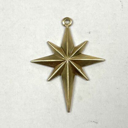 Brass 3-D Small Star Sunburst #BST400