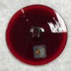 Rondel Blenko Handblown Glass 3 3/4" Red BL300 - Image 2