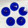 Rondel Blenko Handblown Glass 4" Cobalt Blue BL101 - Image 5