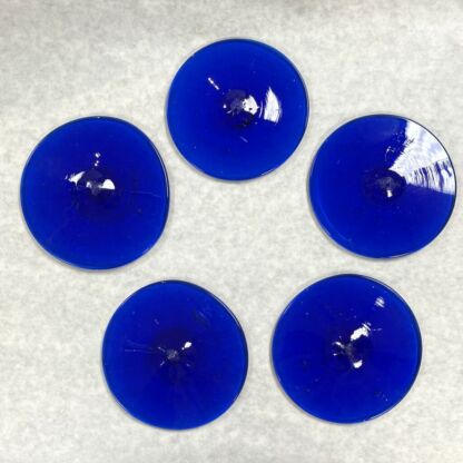 Rondel Blenko Handblown Glass 4" Cobalt Blue BL101 - Image 5