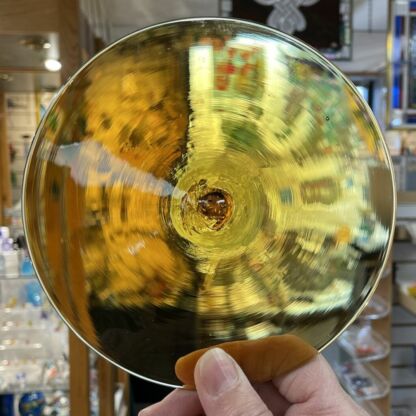 Rondel Kokomo Glass 6" Amber KR501 - Image 3