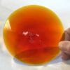 Rondel Blenko Handblown Glass  4" Orange BL210