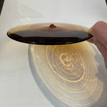 Rondel Kokomo Glass 6" Amber KR501 - Image 2