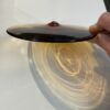 Rondel Kokomo Glass  6" Amber KR502 - Image 3