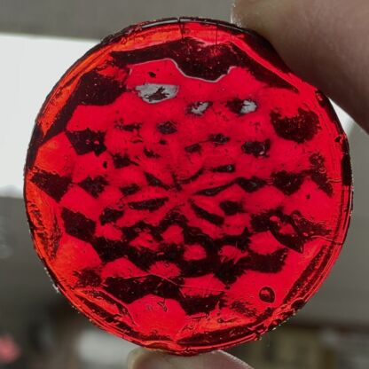 Pressed Jewel OW50-10 (50mm / 2") Red