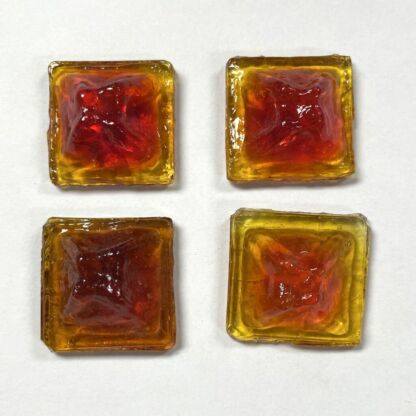 25mm Pinched Jewel Set of 4-PB25-10