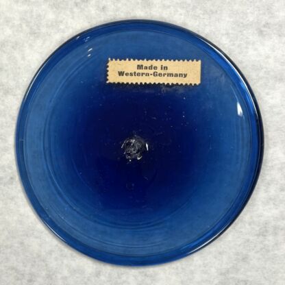 Rondel Vintage Handblown Glass 3 7/8" Blue RV201 - Image 2