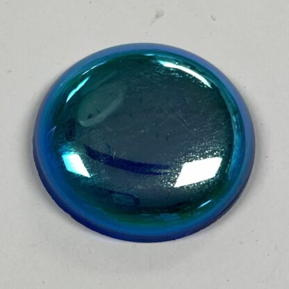 Dichroic Round 25mm Jewel BM25-05 Smooth Teal - Image 2