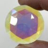 Dichroic 30mm Jewel BR30-313 Round Vaseline Yellow