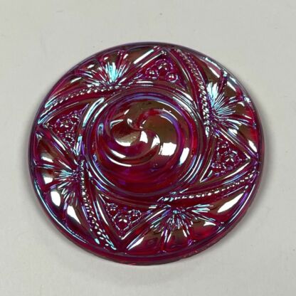 Dichroic Victorian Round 40mm Jewel- Red DFR40-10 - Image 2