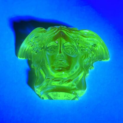 Dichroic Medusa Jewel- DMD45-313 Vaseline Yellow - Image 2