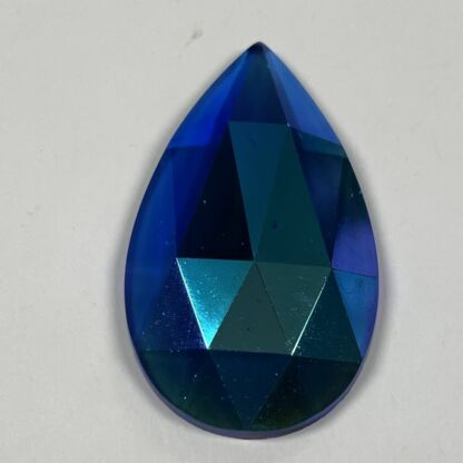 Teardrop Faceted Dichroic Jewel 40mm x 24mm - DT4024-04 - Image 3