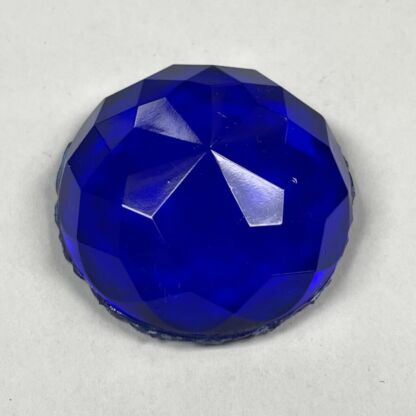 Tall Faceted 35mm Round Jewel EX35-04 Blue - Image 3