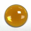 Smooth 30mm Round Jewel FB30-02 Amber - Image 2