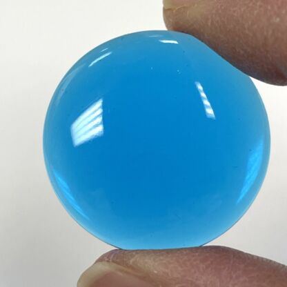 Smooth 30mm Round Jewel FB30-05 Turquoise