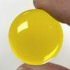 Smooth 30mm Round Jewel FB30-13 Yellow