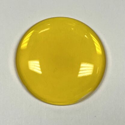 Smooth 30mm Round Jewel FB30-13 Yellow - Image 2