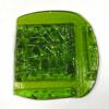 Pressed Square Jewel KJ50-03 (50mm / 2") Green - Image 2