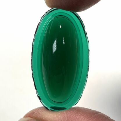 Odyssey Jewel 38mm x 21mm Oval Green OM3821-03