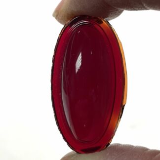 Odyssey Jewel 38mm x 21mm Oval Red OM3821-10