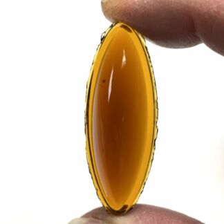 Odyssey Jewel 43mm x 16mm Oval Amber  OM4316-02