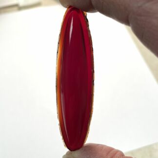 Odyssey Jewel 75mm x 19mm Oval Red OM7519-10