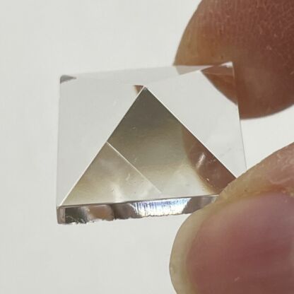 Pyramid Square 18mm Jewel - Clear PT18-01