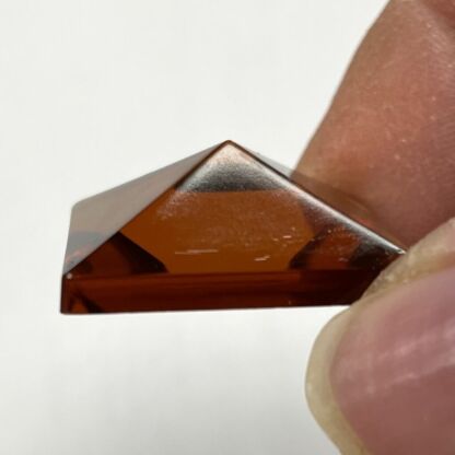 Pyramid Square 26mm Jewel - Amber PT26-02 - Image 2
