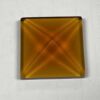 Pyramid Square 26mm Jewel - Amber PT26-02 - Image 3