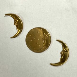 Brass 3-D Moon Set #BM350