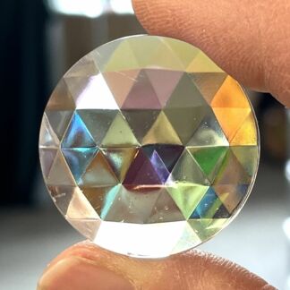 Dichroic 30mm Round Jewel BR30-01 Clear