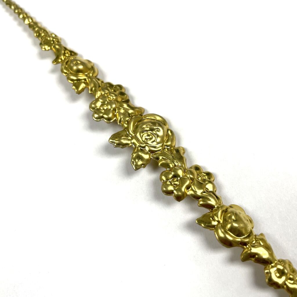 Brass Floral Spray #BSF8