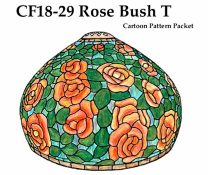 Worden CF18-29 Rose Bush Lamp Pattern