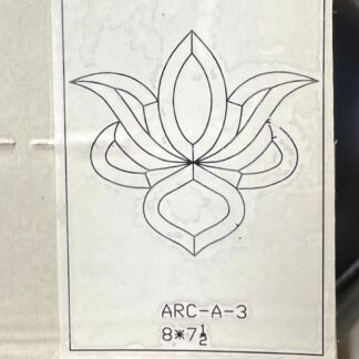Beveled Glass Cluster ARC3 Clear